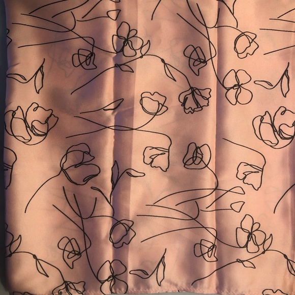 💕 Lark & Ives Hair Scarf Set (White & Pink) - Picture 3 of 3